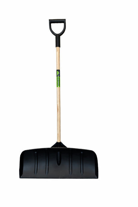 Mm eurotool producten voer sneeuwschuif mm kunststof zwart met d steel 112cm