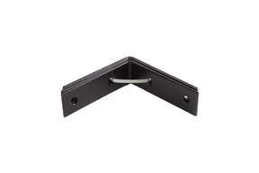 Waelbers producten stoelhoek 70mm zwart p 4st kvp