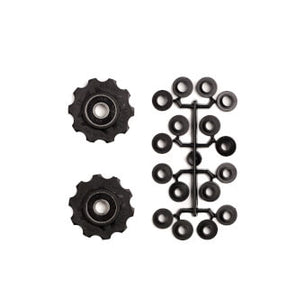 derailleurwieltjes 10 tanden 8S zwart 2 stuks