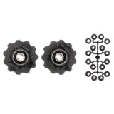 derailleurwieltjes 11 tanden 7-11V zwart 2 stuks