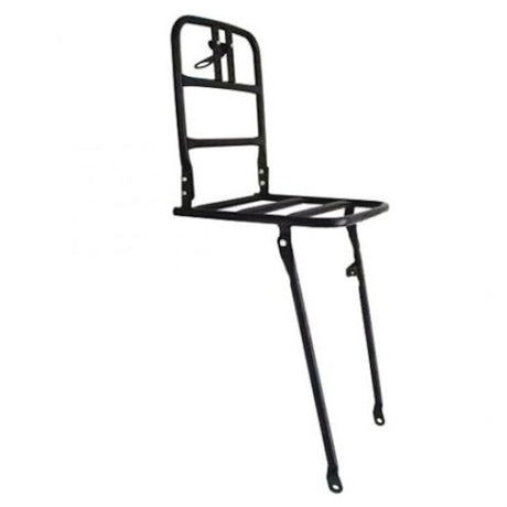 voordrager 28 inch aluminium zwart