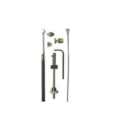 Kabelset Elvedes Trommelrem 1.70M 2.35M Rvs Zwart