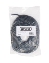 Elvedes spiraalslang (4mm) 10 meter zwart