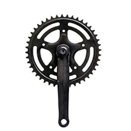 crankstel Vinty 44T 170 mm zwart