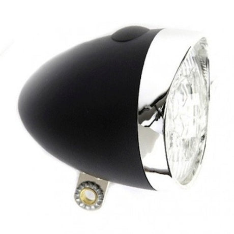 Koplamp LED. incl. batterij zwart 3 LEDs (werkplaatsverpakking)