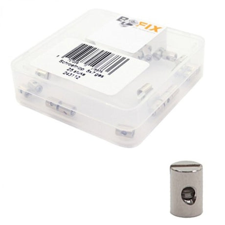Bofix Schroefnippel gas 5x7 (25 stuks)