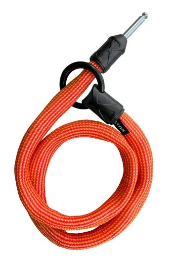 Lynx insteekketting 120cm loopix luxe oranje hoes axa abus