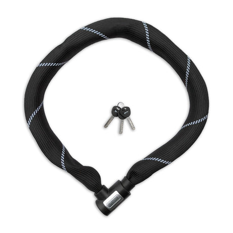 Lynx kettingslot art-2 110 cm x 8.3 mm nylon hoes zwart op kaart