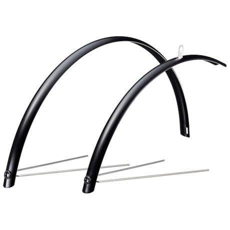 spatbordenset Hybride 28 inch staal zwart