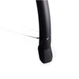 Voorspatbord 28 Lampo 58 mm breed - mat zwart