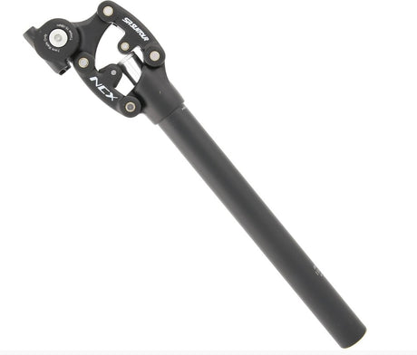 Zadelpen alu verend 30.9 suntour parallellogram sp25-ncx 350mm zwart