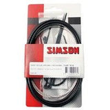 Simson Gear kabel sæt Nexus 1700 2150 mm sort sølv