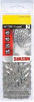 Simson Ketting Derailleur 10-cykelkæde 10-trins, anti-rustbelægning, 116 links, 1 2 x5 64