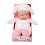 Toi-toys beau zachte babypop in dierenpakje 31cm 3 assorti