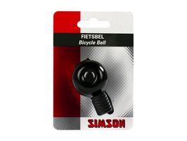 Simson Bicycle Bell Mini 32 mm, priloga Flex Band Black