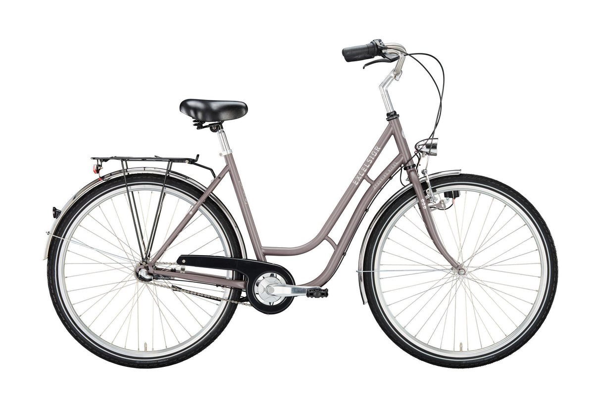 Excelsior stadsfiets touring niro mod. 24 bike touring niro 28 55 tour 3sp taupe matt