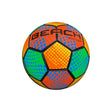 Beach voetbal disco maat 5 ø19cm strandbal kleurrijk speelgoed.