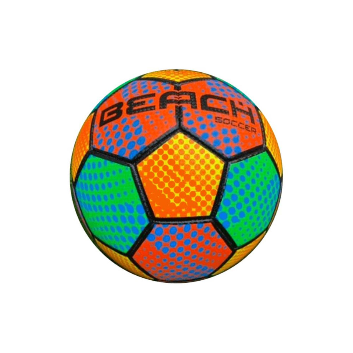 Beach voetbal disco maat 5 ø19cm strandbal kleurrijk speelgoed.
