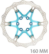 Reverse components aluminium steel rotor