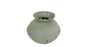 Vaas mira s l.groen metaal 13,5x13,5x11,5cm