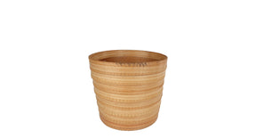 Mand aicha m naturel hout 19,5x15x17cm