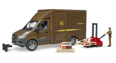 Bruder mercedes benz sprinter ups + figuur en accessoires