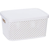 Storage solutions opbergdoos met deksel 3,5l pastel