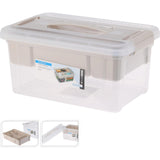 Storage solutions opbergbox kunststof met inzet 5l 29x19x14cm