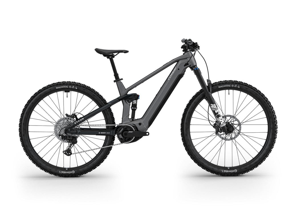 Conway elektrische mtb full-suspension xyron st 5.0 (#2) erad xyron st 5.0 he.29 l 12g graphite gray matt