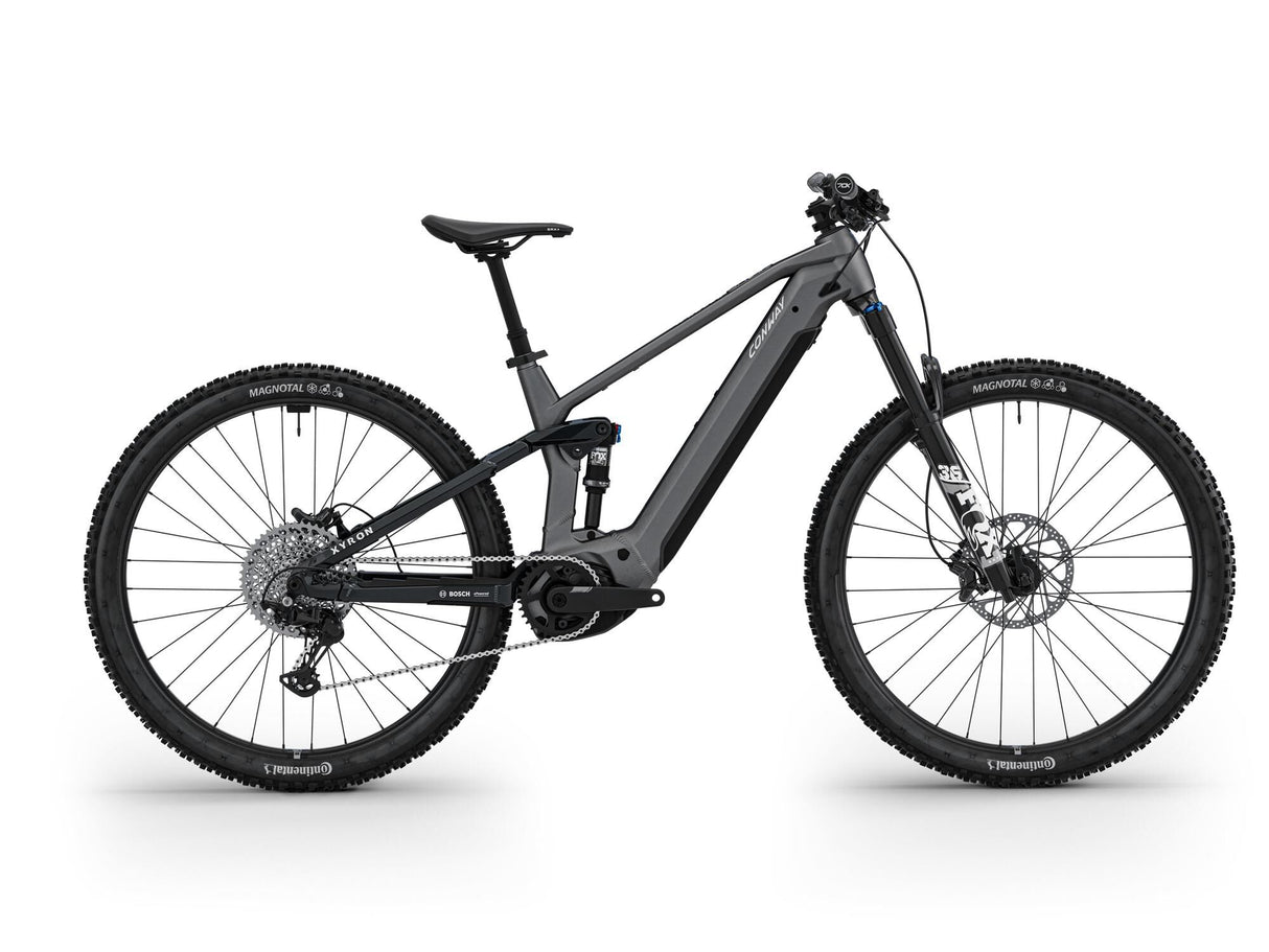 Conway elektrische mtb full-suspension xyron st 5.0 (#2) erad xyron st 5.0 he.29 l 12g graphite gray matt