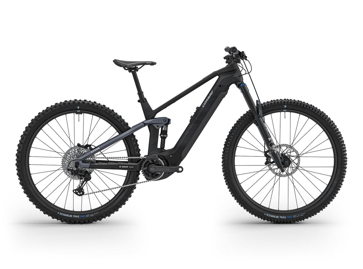 Conway elektrische mtb full-suspension xyron st 8.0 (#2) erad xyron st 8.0 men 29 s 12g carbon grey