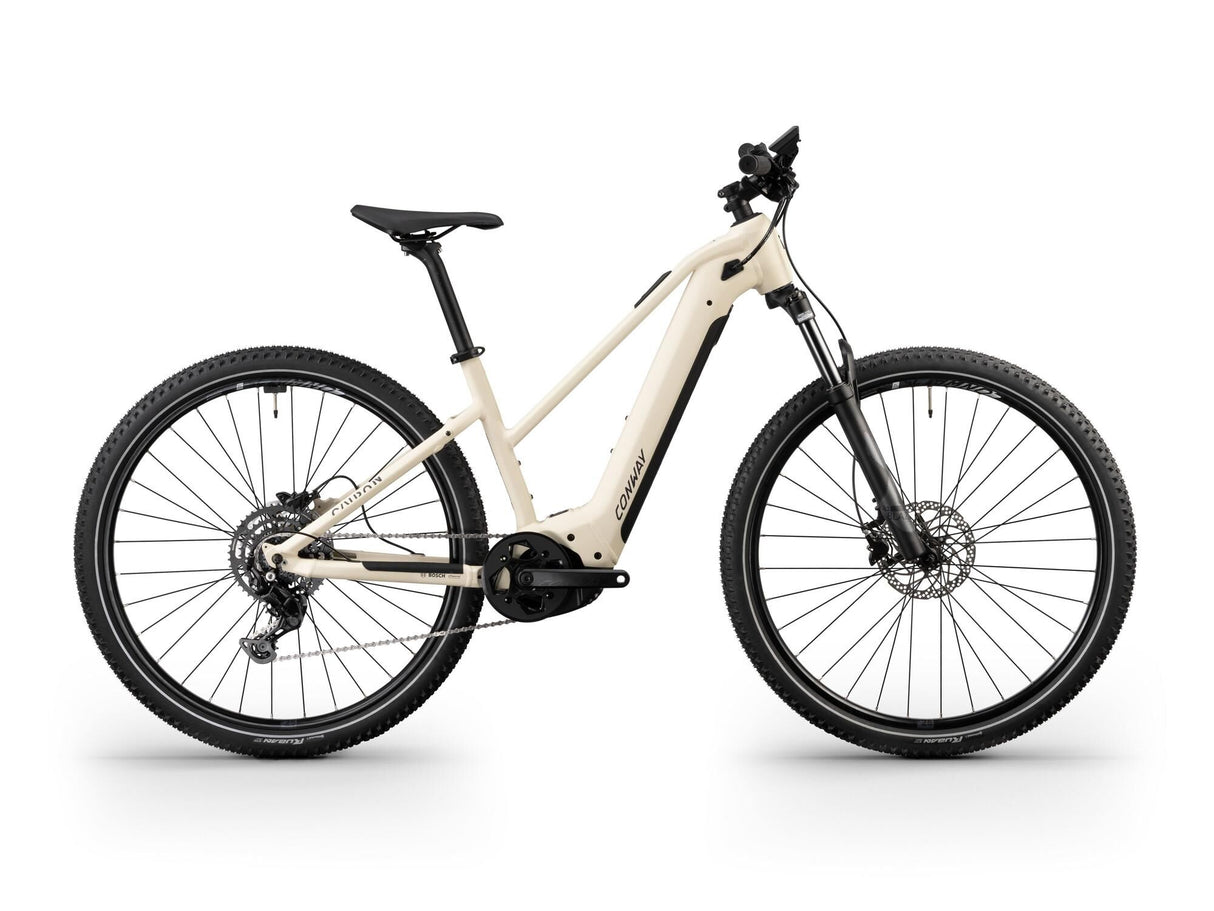 Conway elektrische mtb hardtail cairon s 1.0 (#1) erad cairon s 1.0 trap. 27 xl 9gg ivory blk.matt
