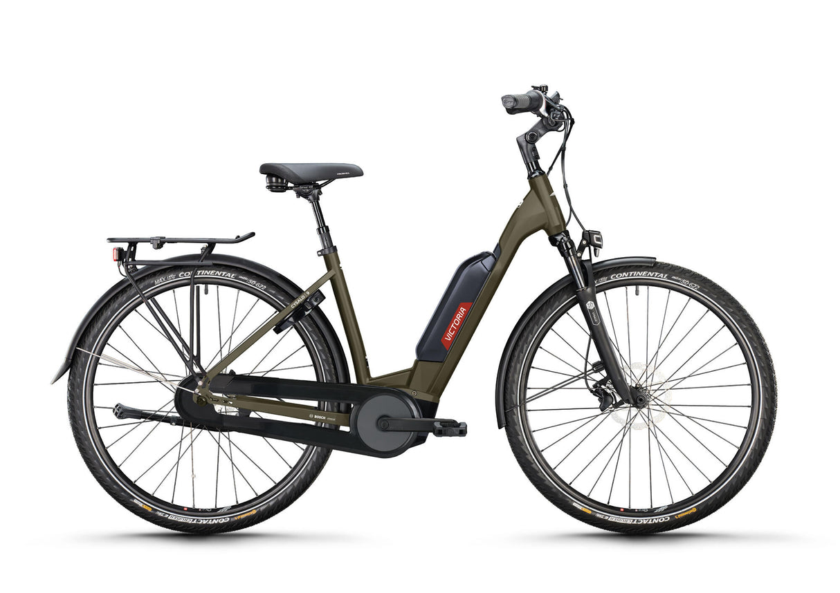 Victoria elektrische trekkingfiets cysalo 9 (#1) ebike vict.cysalo 9 28 56 low entry 7sp fw grey
