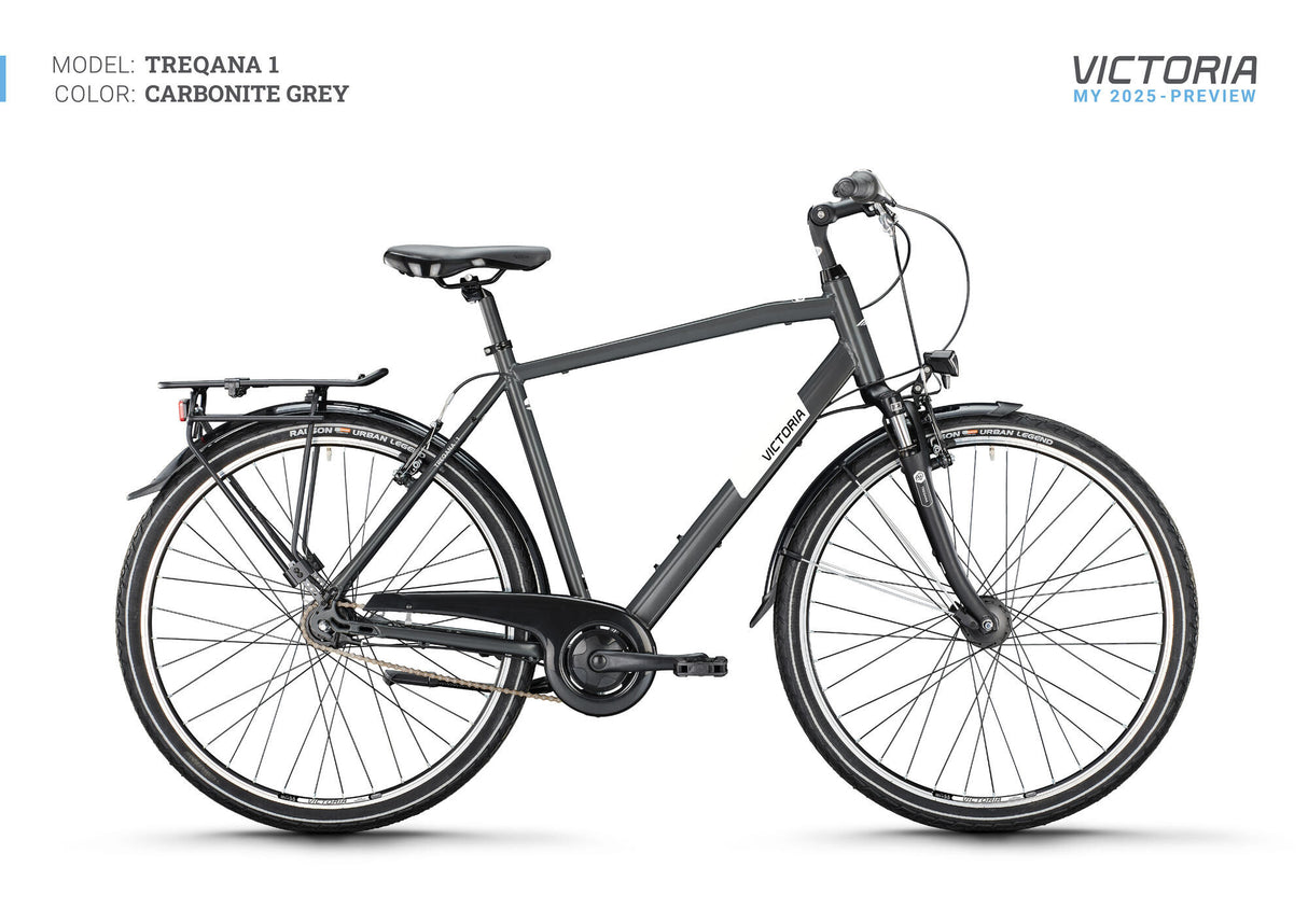 Victoria trekkingfiets treqana 1 (#1) wheel treqana 1 28 58 he. 7gg carb. grey