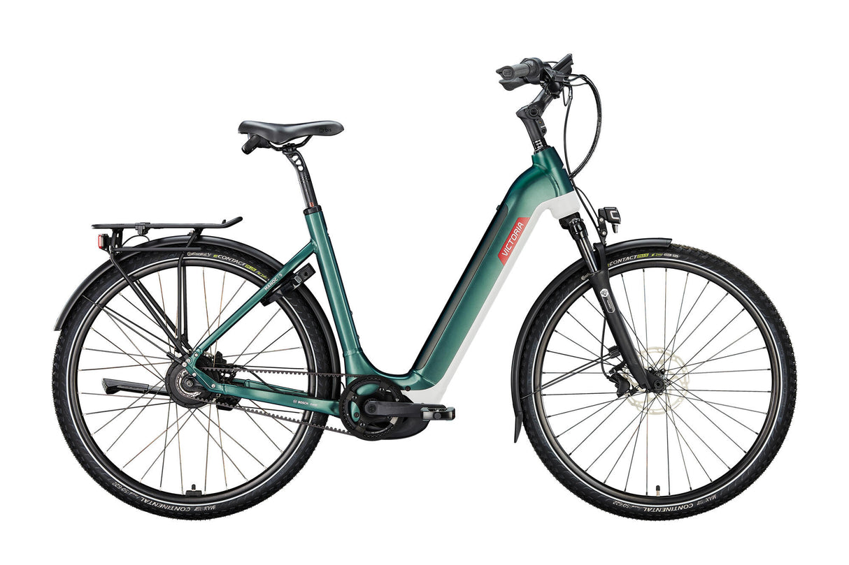 Victoria elektrische trekkingfiets manoc 5 (#1) ebike vict. manoc 5 28 58 env. wave green