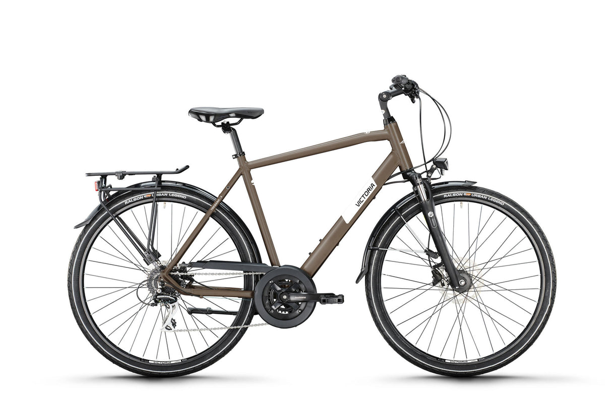 Victoria trekkingfiets treqana 4 mod. 24 bike vict.treqana 4 28 56 diam.24sp earth grey