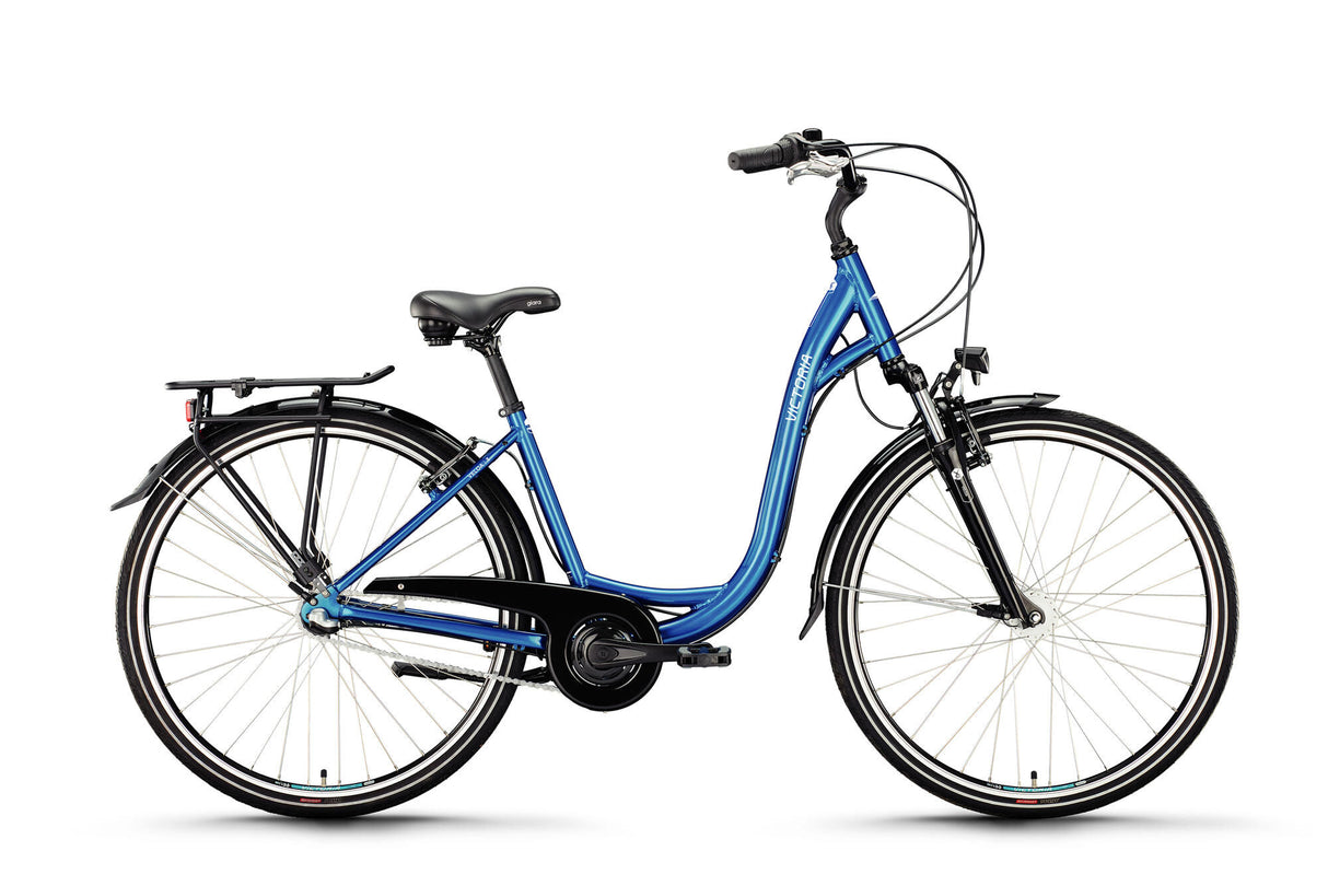 Victoria stadsfiets classic 3 mod. 24 bike vict.classic 3 28 50 low entry 3sp anthr.