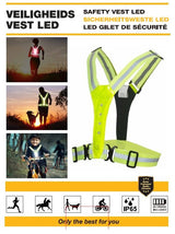 Enzo producten signalisatievest veiligheidsvest led