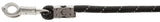 Producten halstertouw reflective black silver paniekhaak