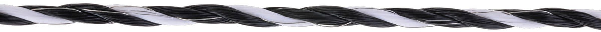 Ako producten platinumline afrasteringskoord 6mm 200m wit zwart
