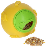 Producten snackbal voor kippen 7 5 cm geel