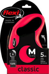 Flexi producten rollijn new classic band rood m 5 meter tot 25kg