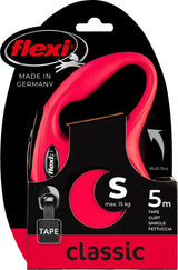 Flexi producten rollijn new classic band rood s 5 meter tot 15kg