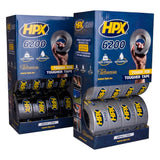 Hpx producten toonbankdisplay duct tape zwart 48mm x 25m 12xcb5025