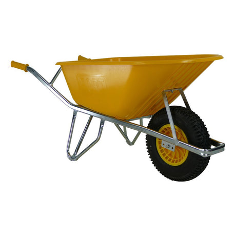 Fort producten kruiwagen 100l straatmakers geel