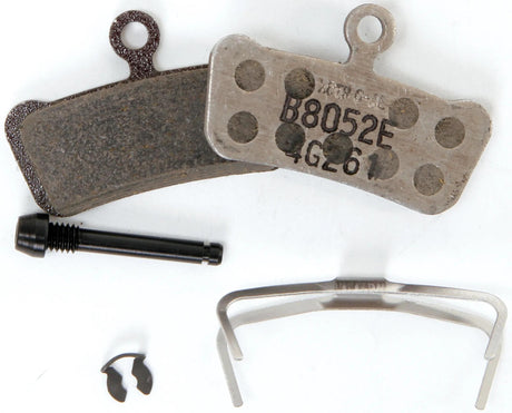 Sram schijfremblokken disc br.pad organic w.alu plate