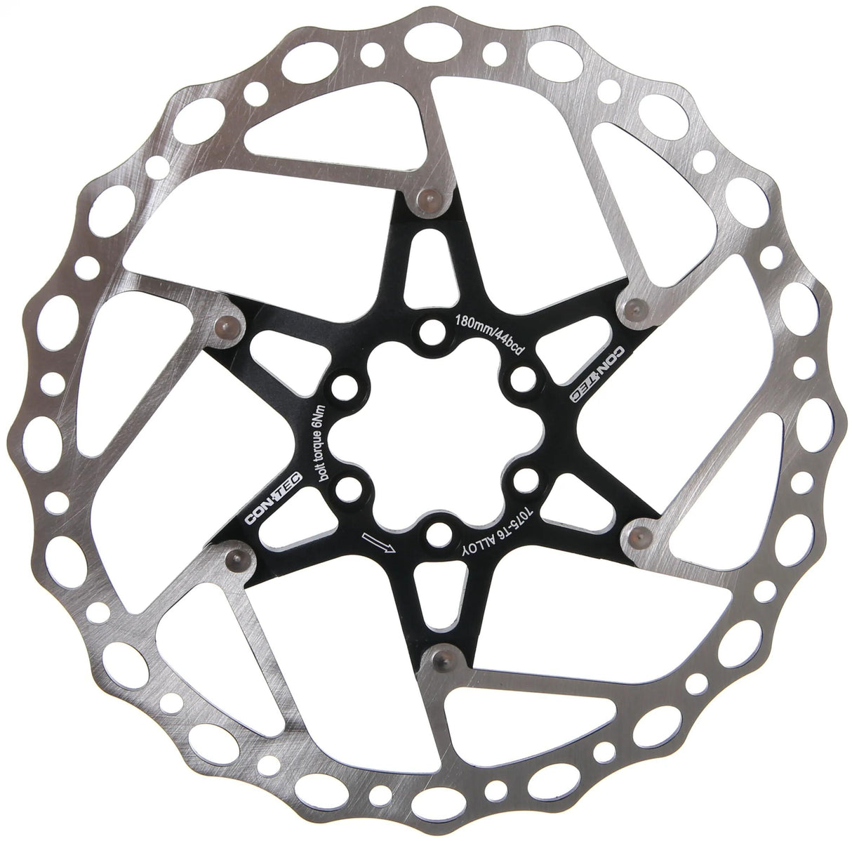 Contec remschijf cdr-hd 2 ct disc br. rotor cdr-hd2 180 mm 2-parts 6-hole