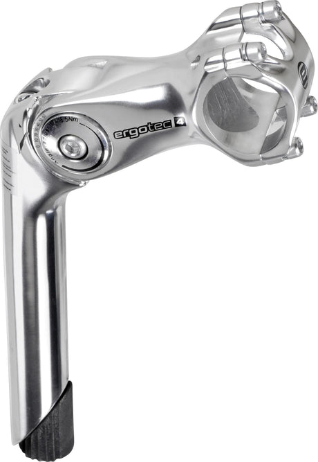 Ergotec stuurpen octopus 2 verstelbaar 25.4mm 90mm zilver