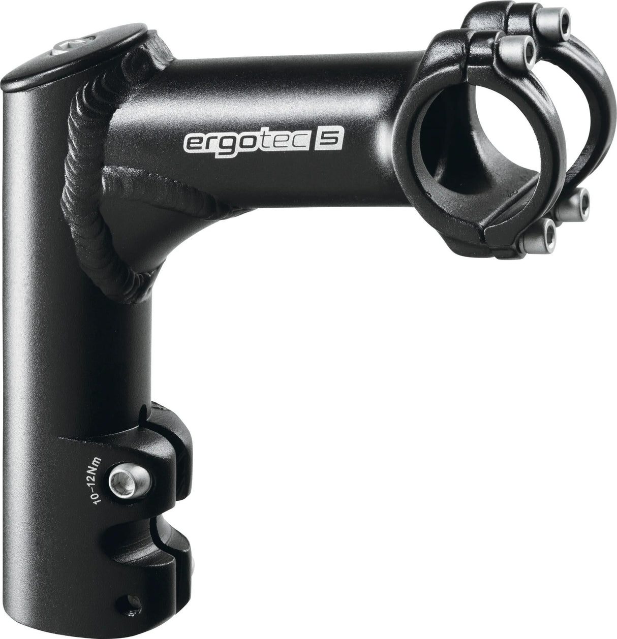 Ergotec stuurpen comfi ahead stem comfi 15° 25,4 120 mm black