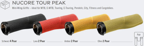Herrmans griff nucore tour grips tour peak starter package